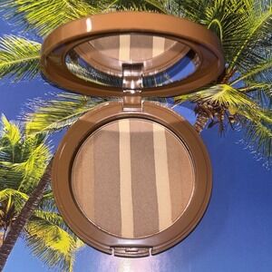 Bronzabelle Ray Of Sunshine Bronzer Highlighter Pressed Powder New